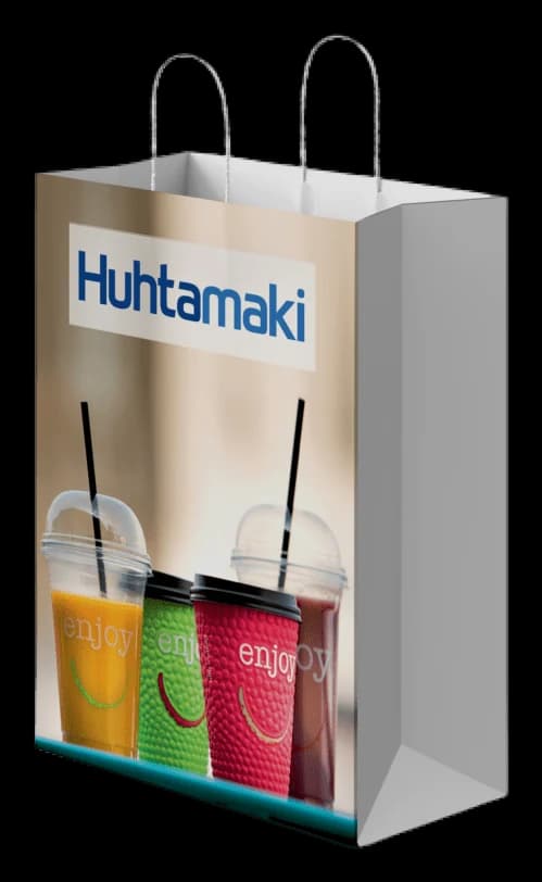 Пакет для «Huhtamaki» — фотопечать · пакет с подворотом